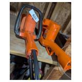 (2) Black & Decker Electric Hedge Trimmers