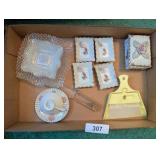 Germany Cup & Saucer Small Size, Glass Knife, +