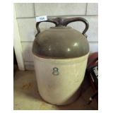 8 Gallon Double Handled Stoneware Jug