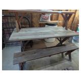 Picnic Table w/ (2) Benches &