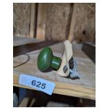 Green Steering Wheel Knob