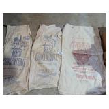 Assorted Muslin Feed Bags