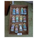 Chadwick Miller 12 Month Angel Figurines -