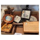 Tennessee Souvenir Oil Lamp & Other 1960s Decor