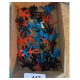 Toy Robot Figures - Approx. 2" Each