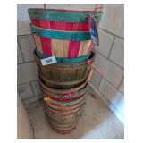 (12) 1/2 Bushel Fruit Baskets