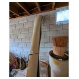 Carpet Remnant - Short Loop Pile Blue/Tan