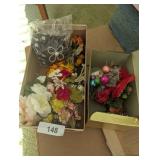 Vintage Corsages & Vintage Headpiece