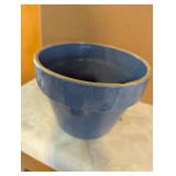 Unmarked UHL? Blue Flower Pot