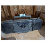 RCA AM/FM Cassette Radio