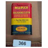 Mopar Polishing Cloth Tin (Empty)