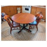 Round Dining Table w/ (2) Chairs