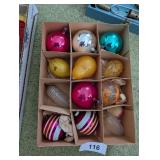 Larger Size Vintage Christmas Ornaments