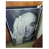 Michael Stipe Framed Poster, Wall Shelf +