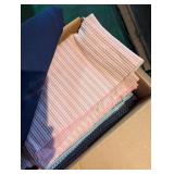 Large Box of Fabric Most Polyester Double Knit +