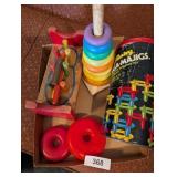 Playskool Cobblers Bench, Playskool Ring Stack &