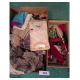 Vintage Ladies Scarves, Bonnets, +