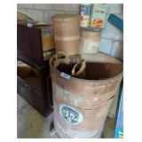 Large Storage Canister w/ Lots of Berry Baskets &