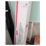 Partial Roll of White Paper Table Covering