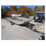 Lowe Fishing Boat w/ 10hp Motor