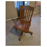 Wood Office Chair