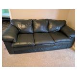 Brown Sofa Couch- leather like