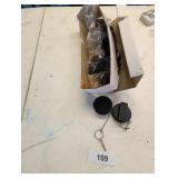 (12) Large Locking Retractable ID Hooks