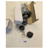 (12) Large Locking Retractable ID Hooks