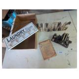 Hunting Sign, Bookends & Other Signs