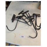 (10) Hay Hooks