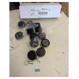 (12) Large Locking Retractable ID Hooks