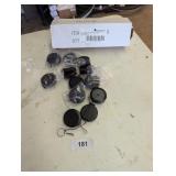 (12) Large Locking Retractable ID Hooks