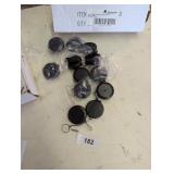 (12) Large Locking Retractable ID Hooks