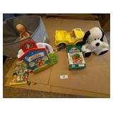 Stuffed Dog, Water Baby & Other Kids Toys