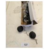 (12) Large Locking Retractable ID Hooks