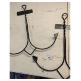 (2) Decorative Metal Anchors