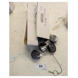 (12) Large Locking Retractable ID Hooks