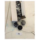 (12) Large Locking Retractable ID Hooks