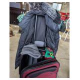 Suitcase, Coat, Shoes