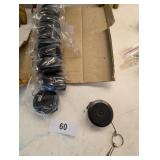 (12) Large Locking Retractable ID Hooks