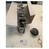 (12) Large Locking Retractable ID Hooks