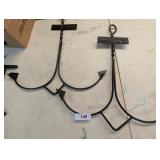 (2) Decorative Metal Anchors
