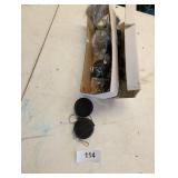 (12) Large Locking Retractable ID Hooks