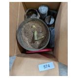 Can w/ Lead Pieces, Shotgun Shells & Other