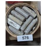 Can of Lead Pieces