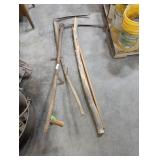 (2) Vintage Scythes & Other