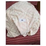 Pink Chenille Bedspread