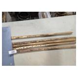 Metal Stakes for concrete work