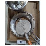 Nordic Ware Krumkake Iron, Stainless Steel Bowl &