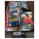 Assorted Sports Video Games